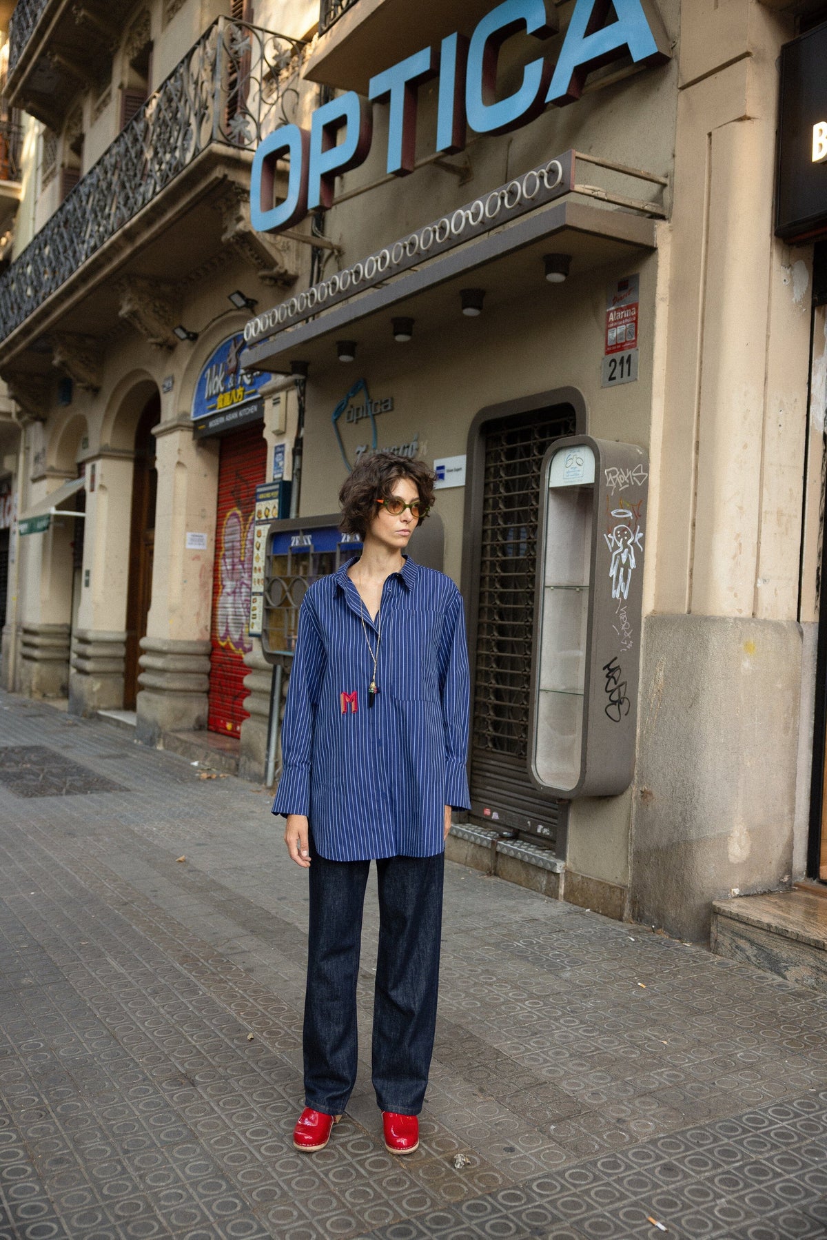 M Blue Shirt Shirts & blouses Maràvic 