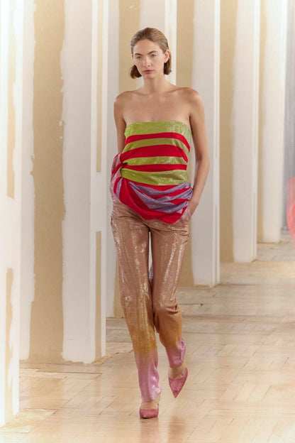 *MADE TO ORDER | Lamé Degradé Pants Trousers Ernesto Naranjo 