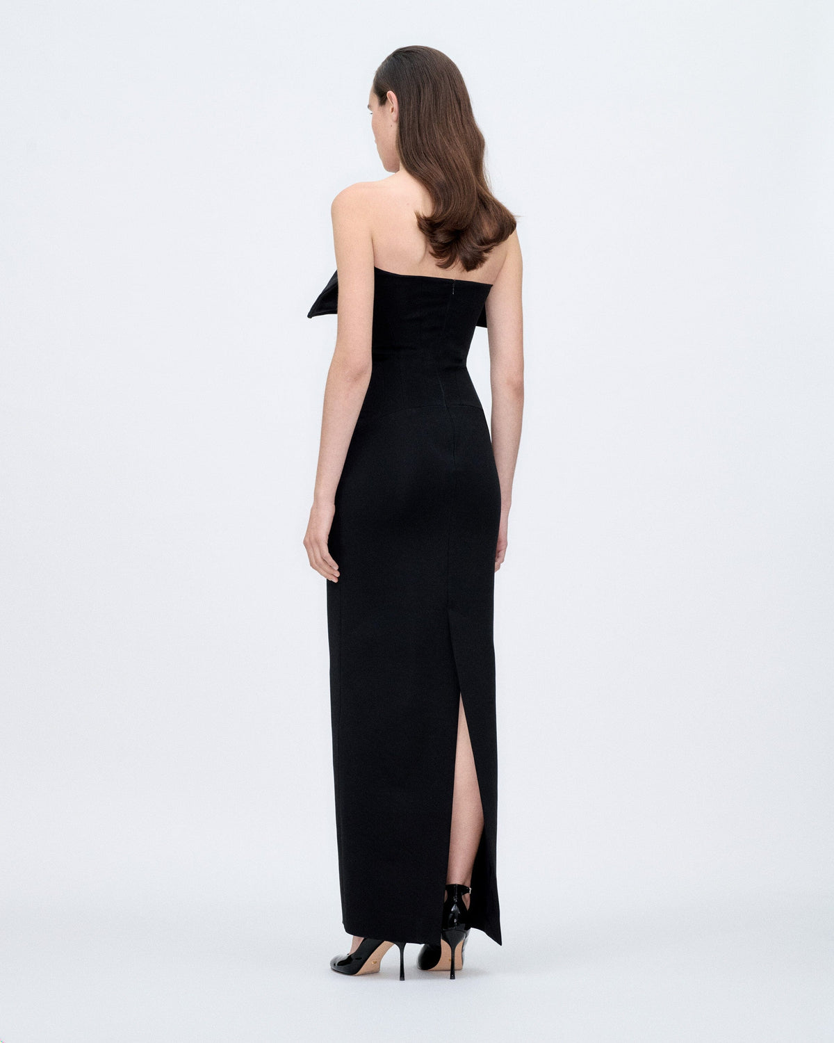 *MADE TO ORDER | Limbo Black Long Dress Dresses PALOMO SPAIN 