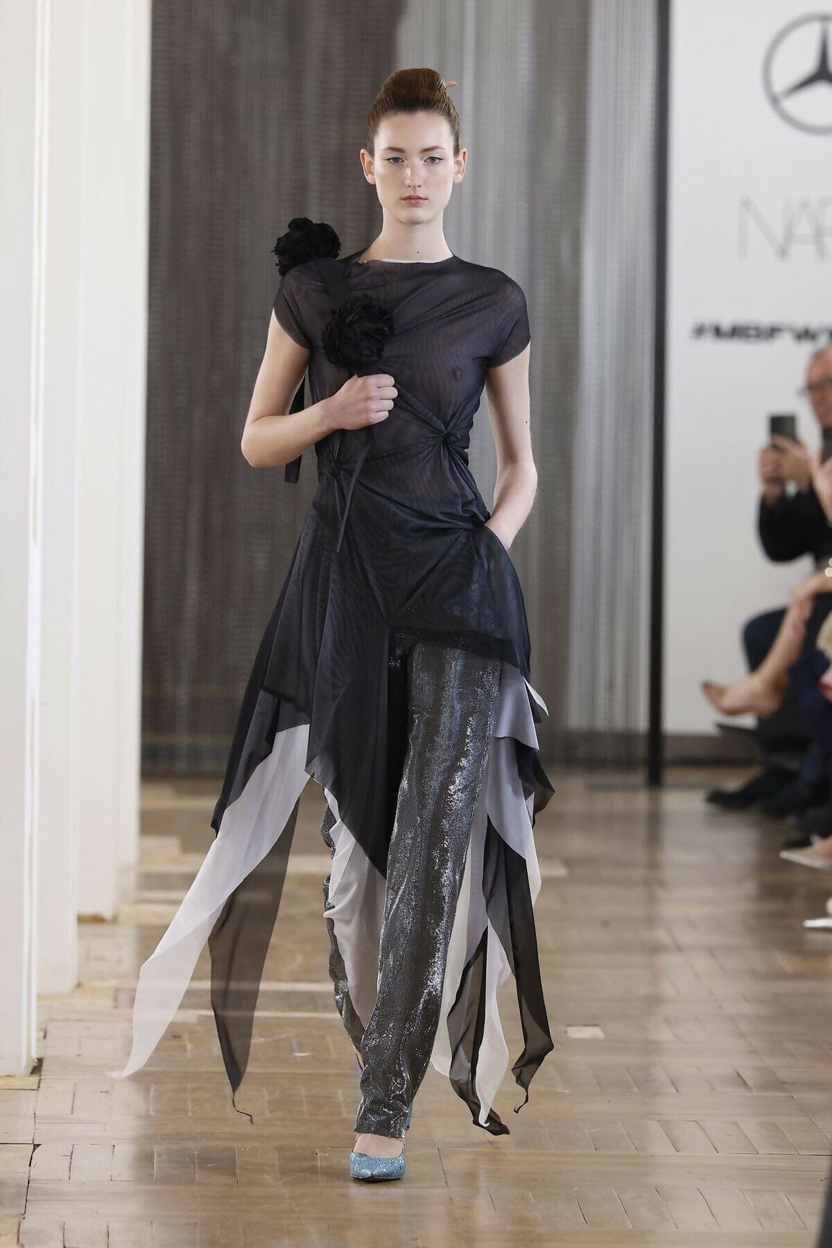 *MADE TO ORDER | Linda Long Black Top Shirts & tops Ernesto Naranjo 