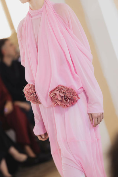 *MADE TO ORDER | Mesh Bubble Pink Skirt Skirts Ernesto Naranjo 