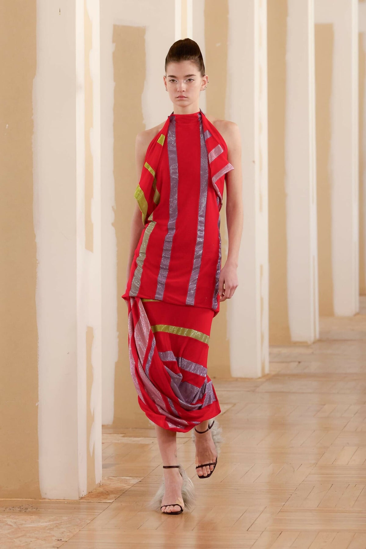 *MADE TO ORDER | Patchwork Red Top Shirts & tops Ernesto Naranjo 