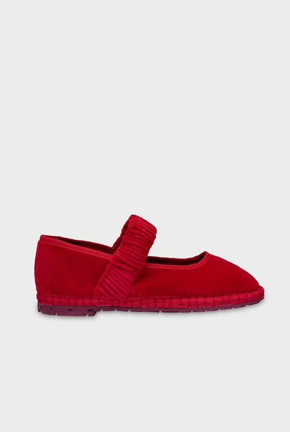 mafalda red Flats Flabelus 