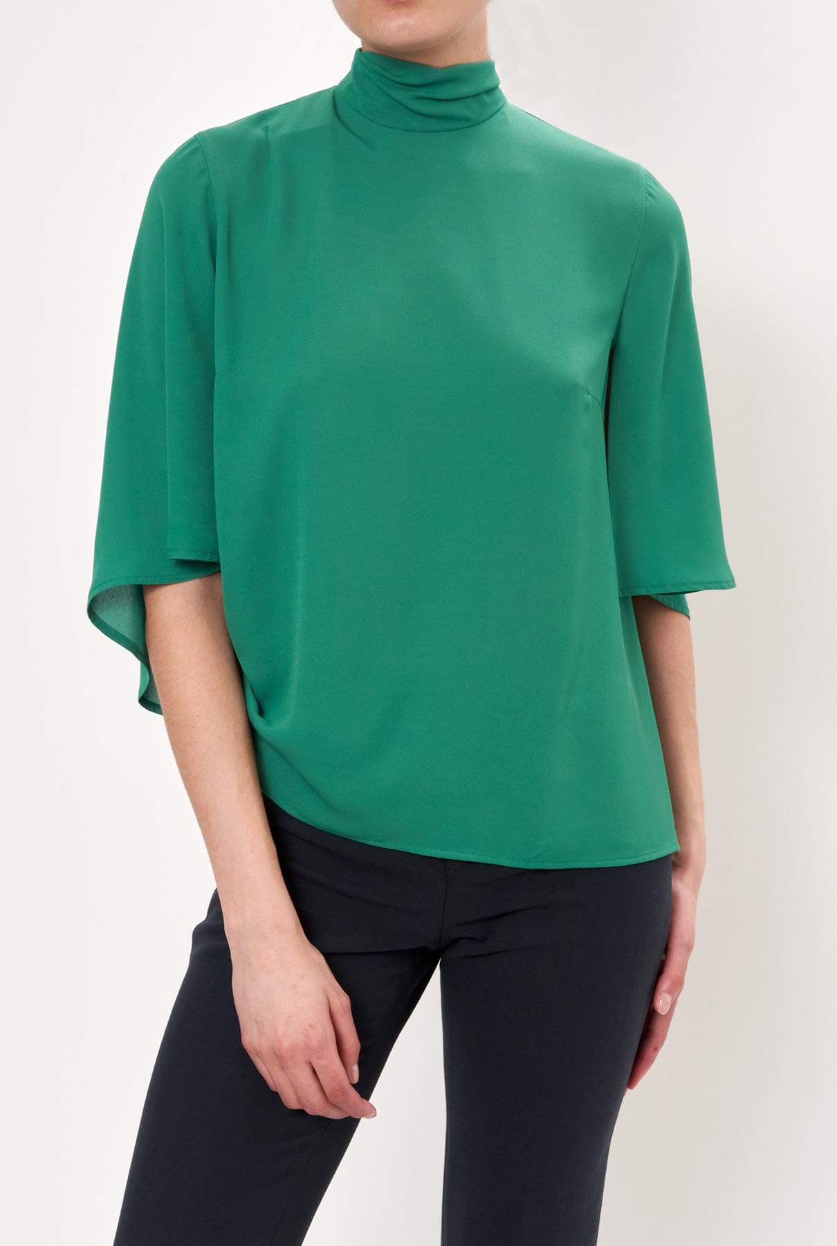 Magdalena top green Shirts & blouses Ulises Mérida 