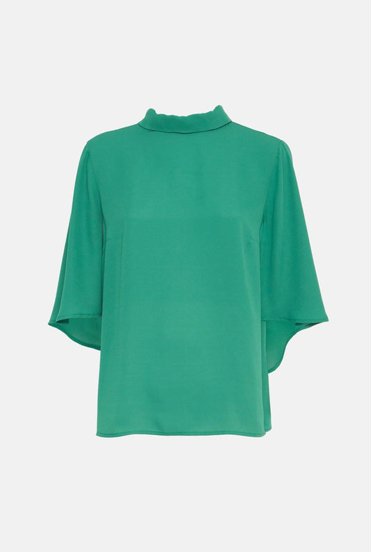 Magdalena top green Shirts & blouses Ulises Mérida 
