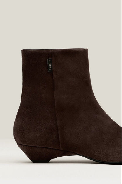 Magnolia valencia dark chocolate Booties Gaimo 