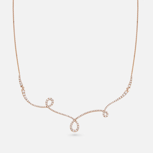 Maison Rose L Necklace Necklaces Gold & Roses 