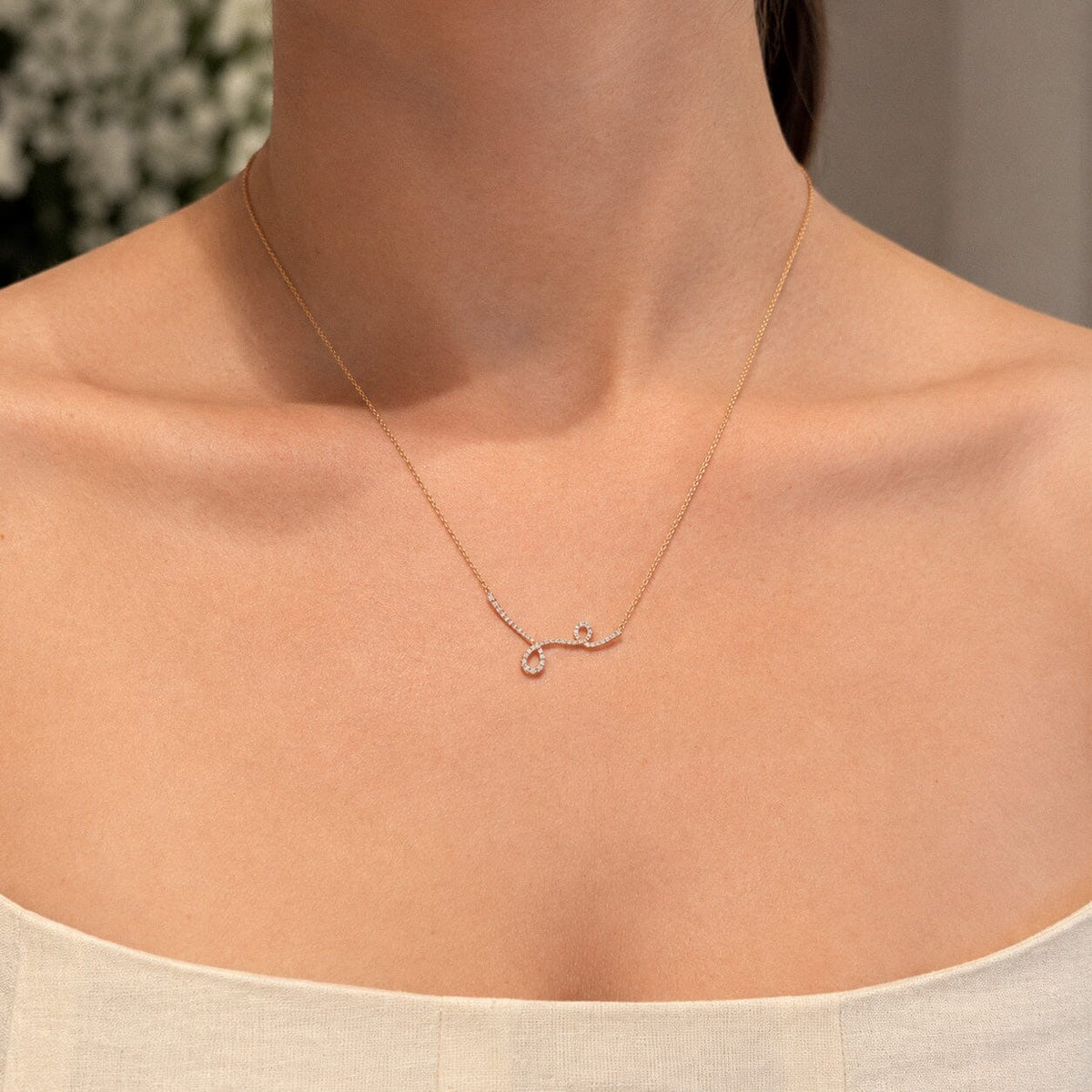 Maison Rose S Necklace Necklaces Gold & Roses 
