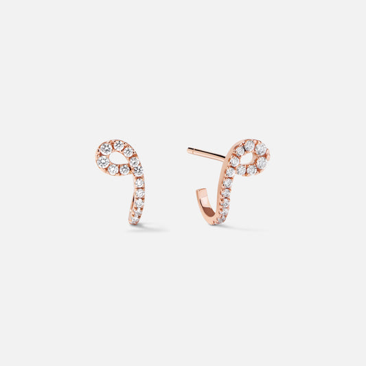 Maison Rose XS Earrings Earrings Gold & Roses 
