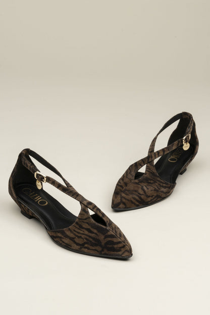 Malvina zebra Heels Gaimo 
