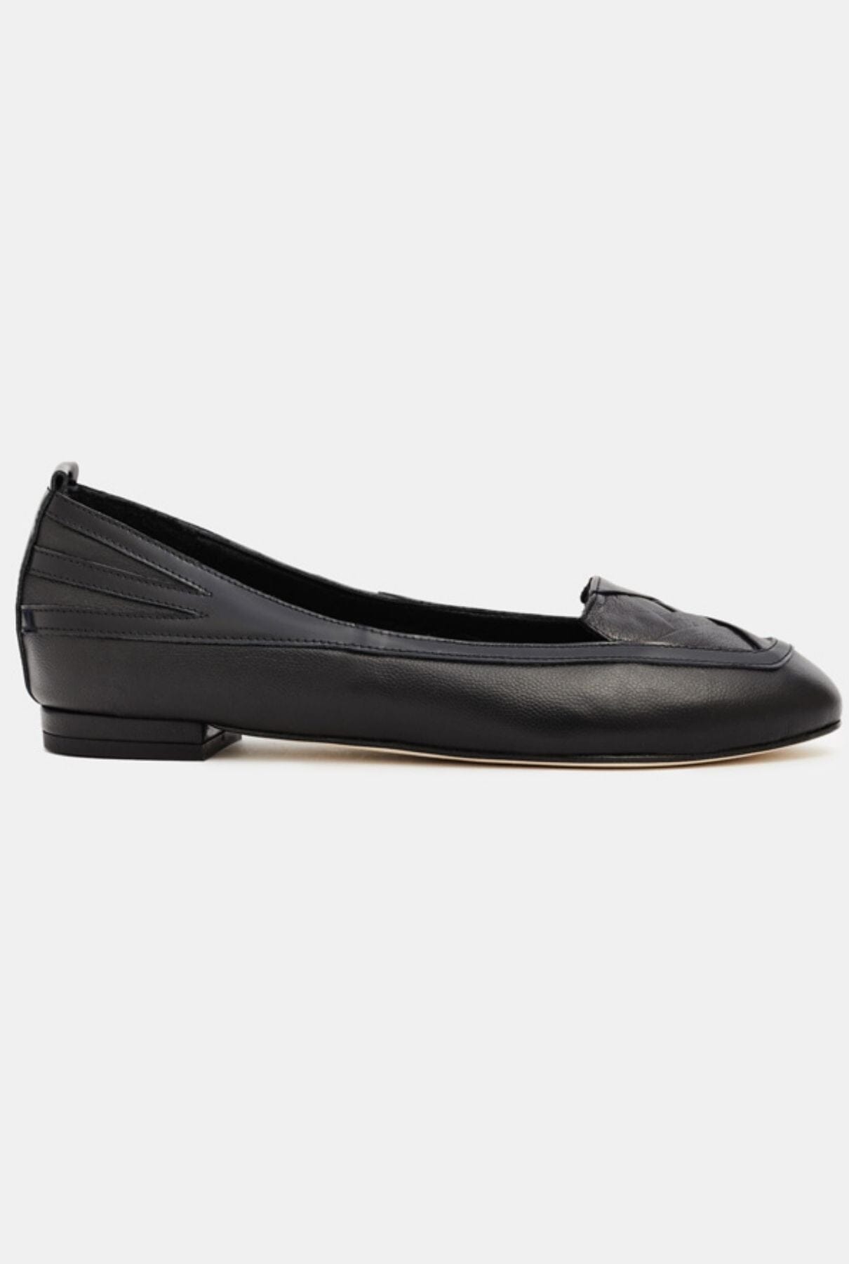 Manoletina AURORA negro Flat shoes Di Bella Garcia 