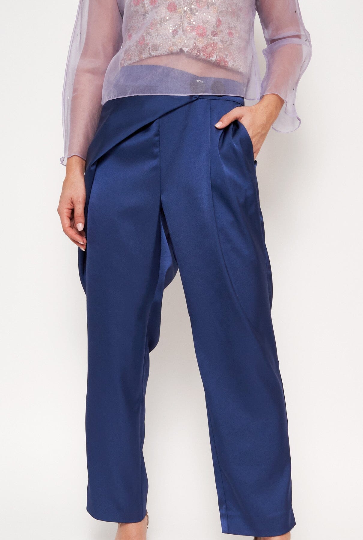 Mantalon for Es Fascinante: Navy Blue (PRE-SALE) Trousers Mantalon 
