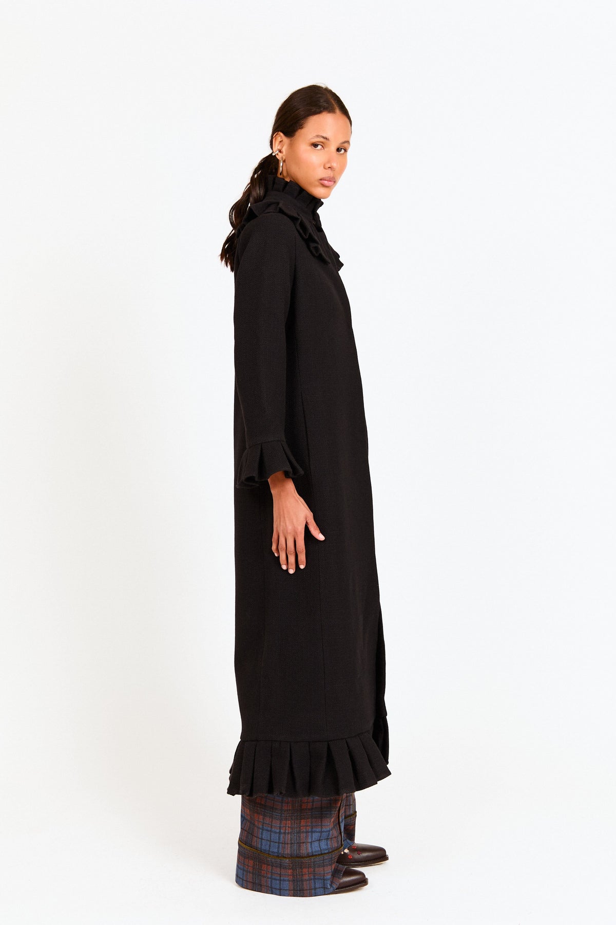 Marais Navy Coat Coats Werit 