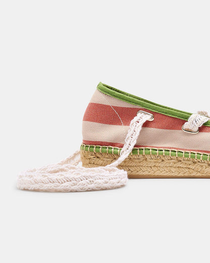 MARIN RAYAS ROJO-VERDE Loafers Naguisa 