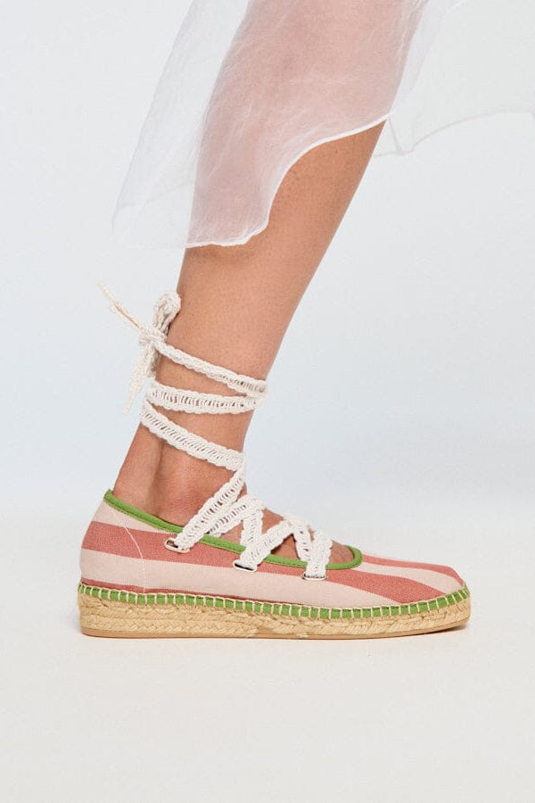 MARIN RAYAS ROJO-VERDE Loafers Naguisa 