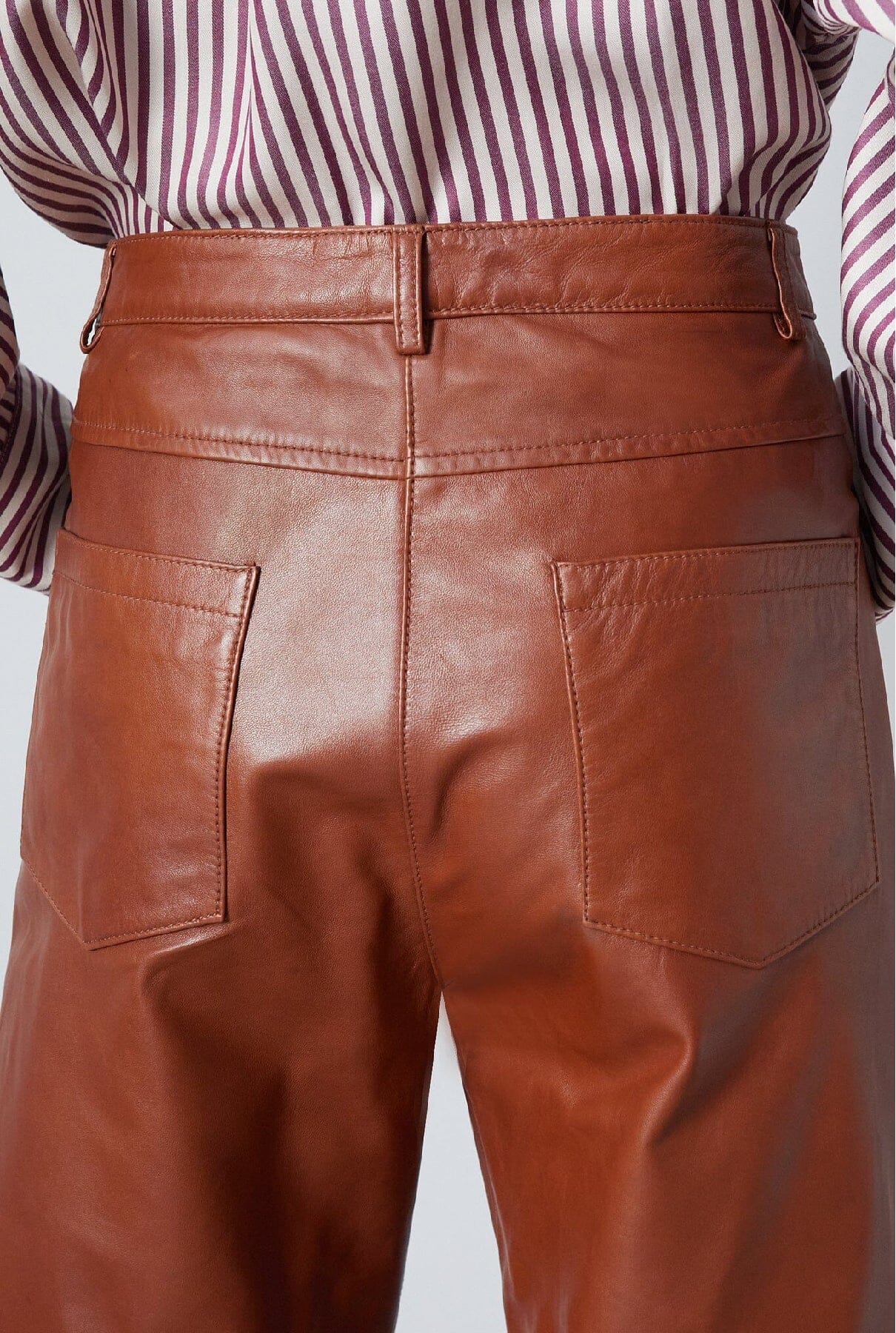 Marlon Pants Cognac Trousers The Label Edition 