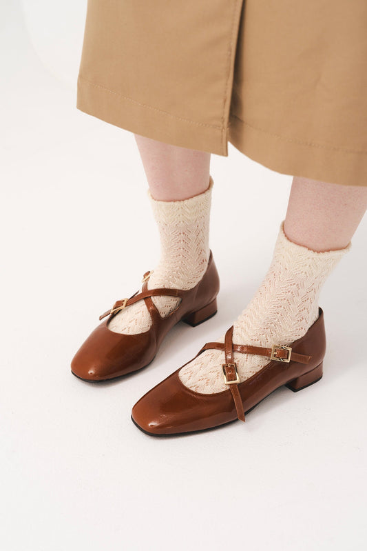 Mary Janes Adriana Cognac Mary Jane Carnevale Madrid 