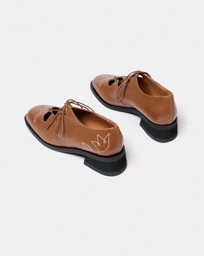 MATEA MARRON CRAFT Heels Naguisa 