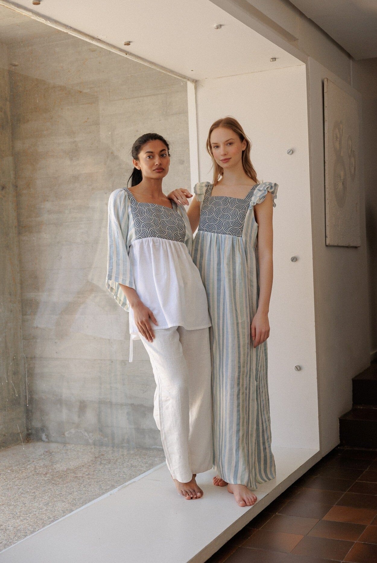 Maui Blue Dress Dresses Maràvic 