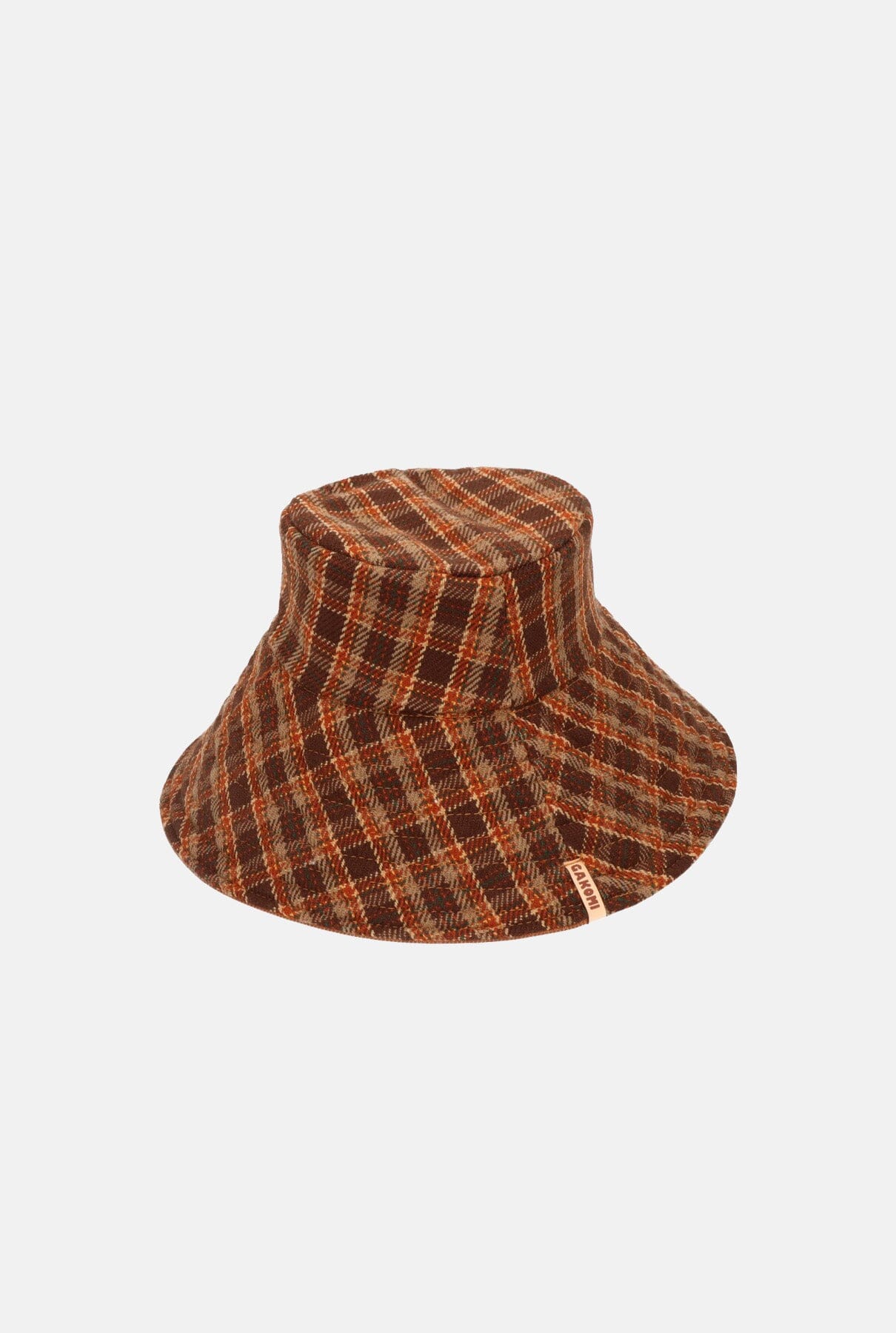 Mavari brown pana hat Hats Gakomi 