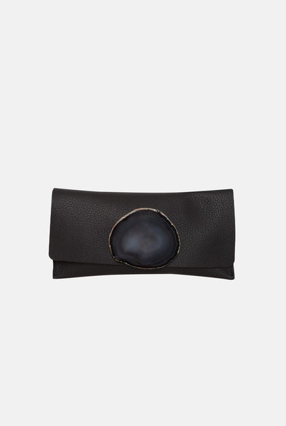 Maxi Clutch - Negro Ágata Natural Hand bags Ecue 