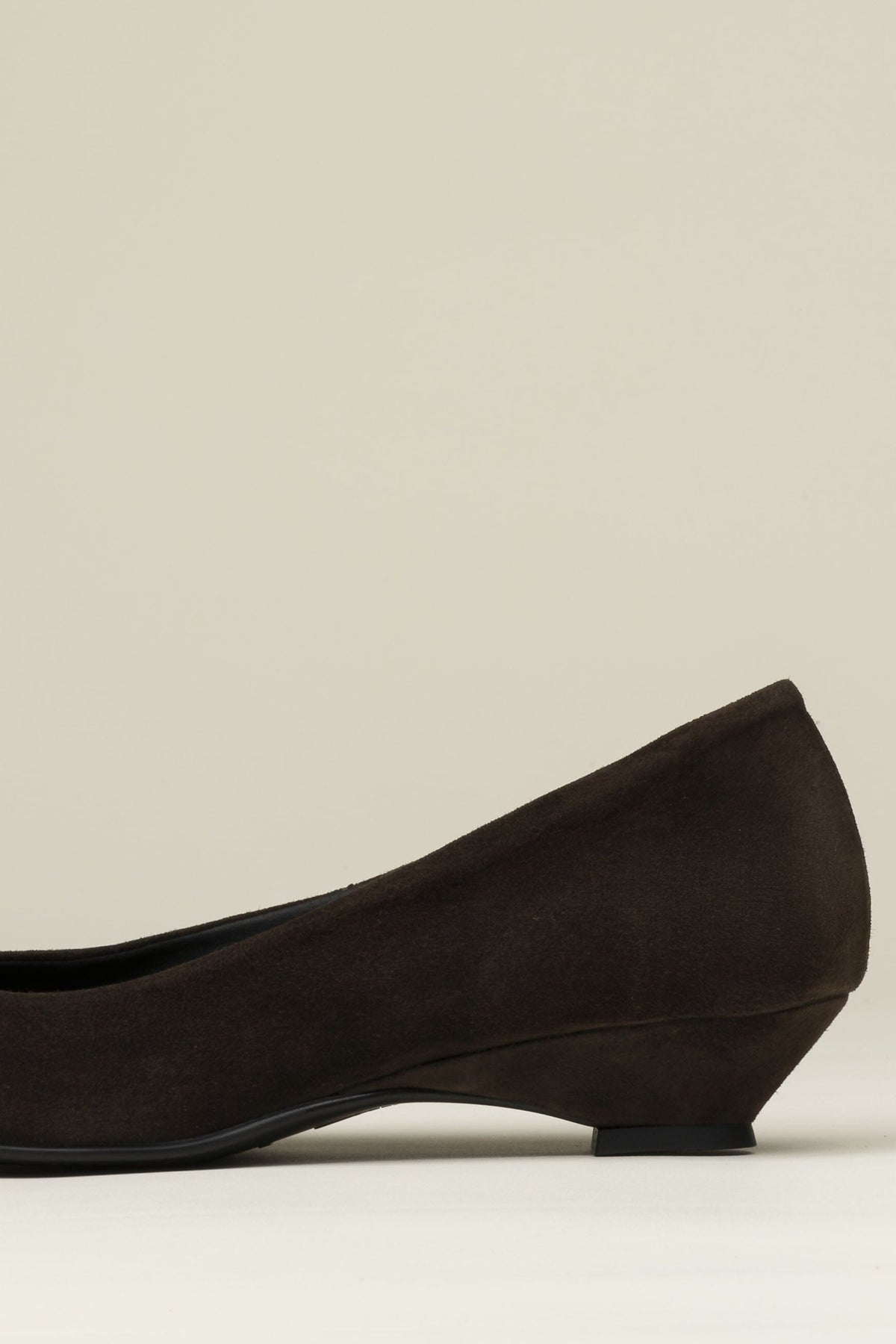 Meriel chocolate suede Heels Gaimo 