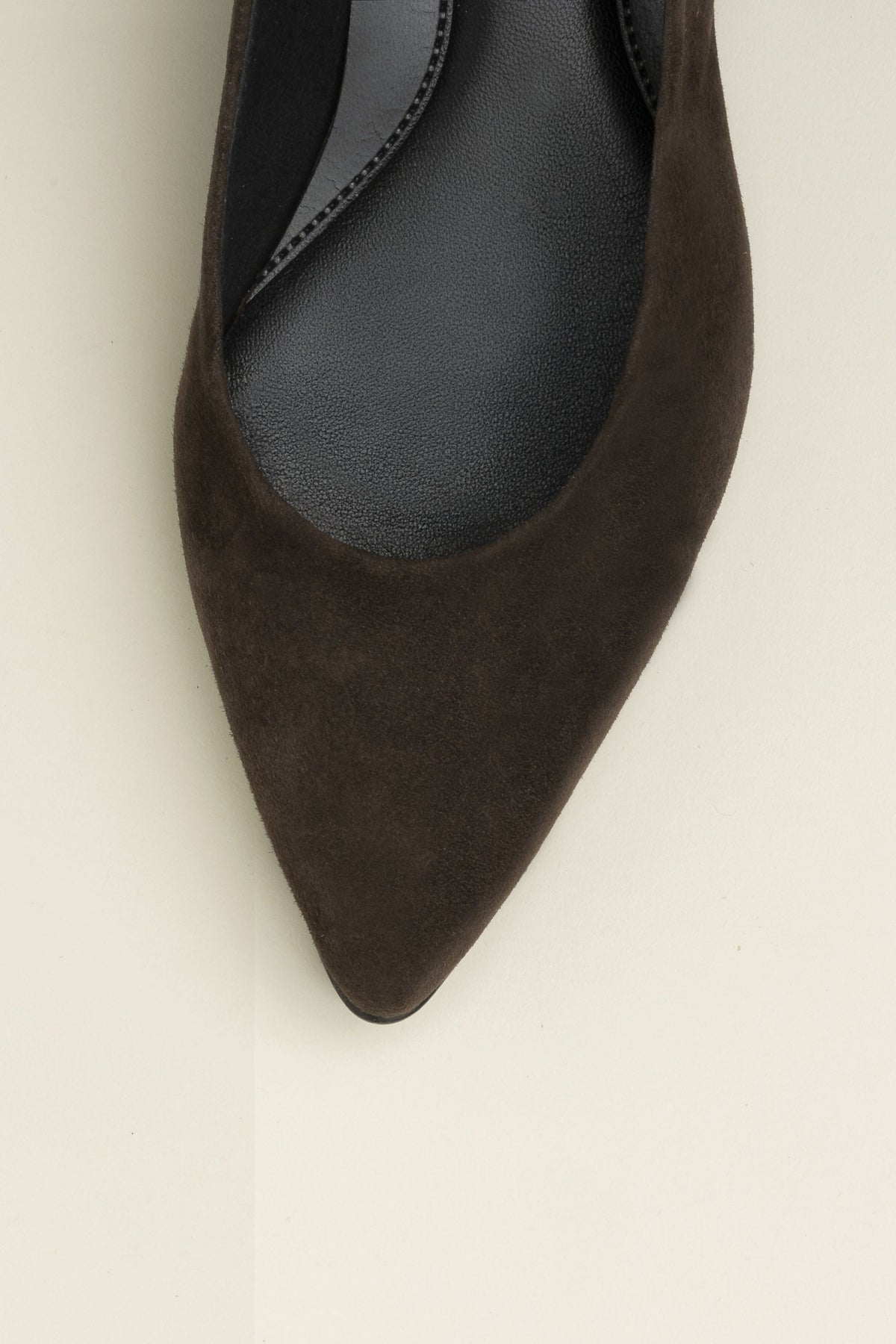 Meriel chocolate suede Heels Gaimo 