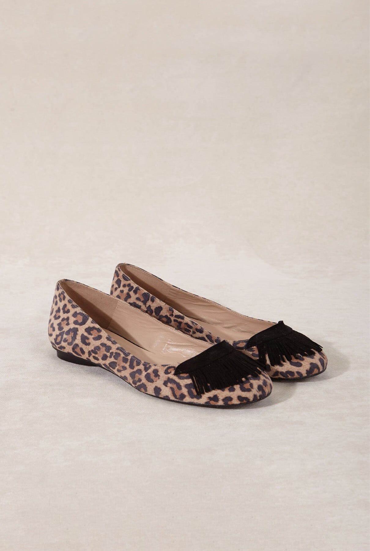 MICUIRINAS LEOPARDO NEGRA Flat shoes Micuir 