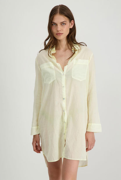 MIDI SHIRT VOILE Shirts & Tops Commelle 