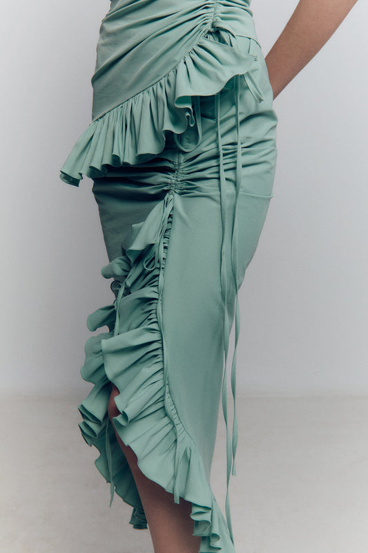 Mimosa Ruffle Skirt Skirts Juan Vidal 