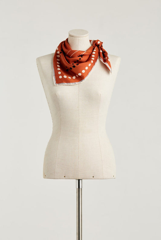 Mini-dot scarf caldera Foulards & Scarves Van Hise 