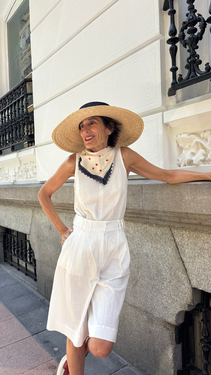MINI MANTO x ES FASCINANTE Beige / Crema Foulards & Scarves ELEVAA 