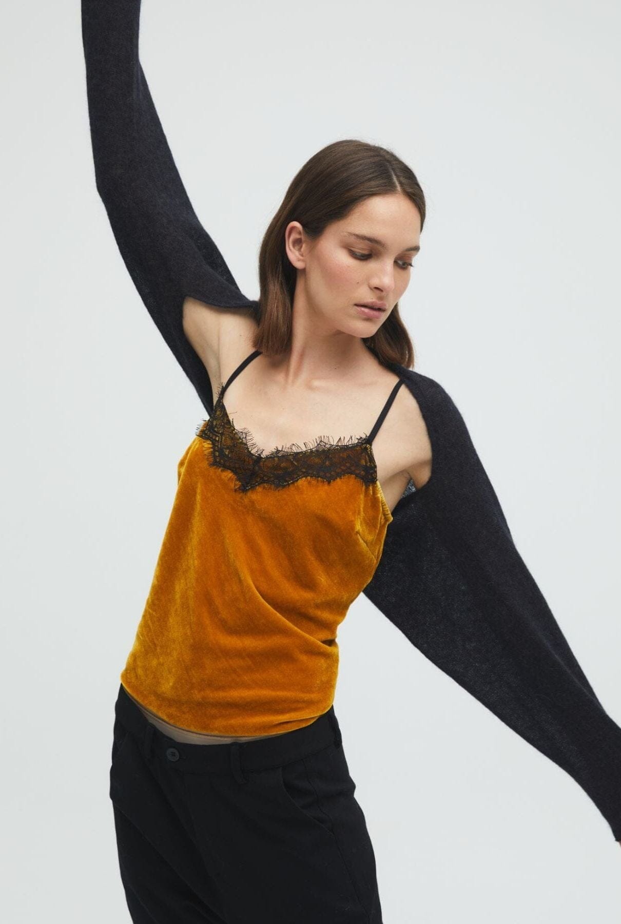 MINI NEGLIGE VELVET Shirts & Tops Commelle 