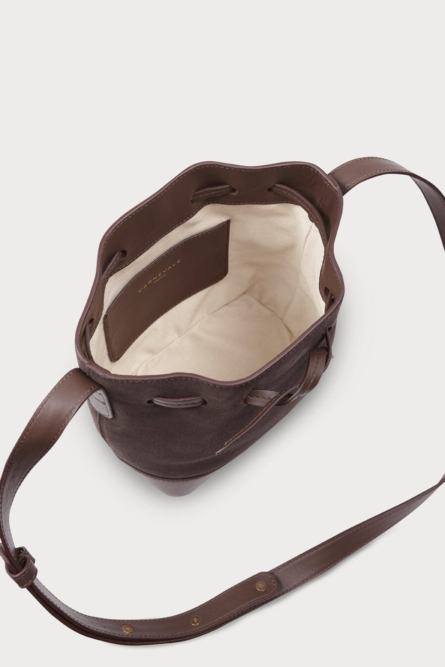 Mini Telma Chocolate Suede Mini bags Carnevale Madrid 