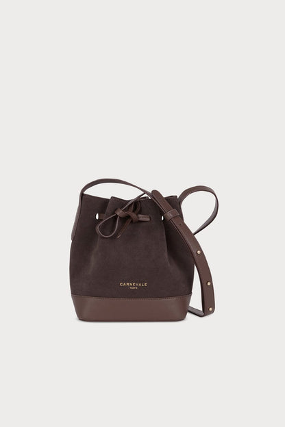 Mini Telma Chocolate Suede Mini bags Carnevale Madrid 