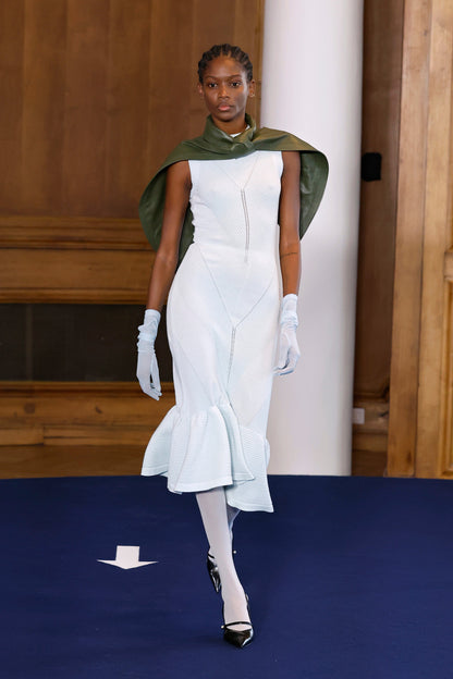 Mint Knit Dress Dresses PALOMO SPAIN 