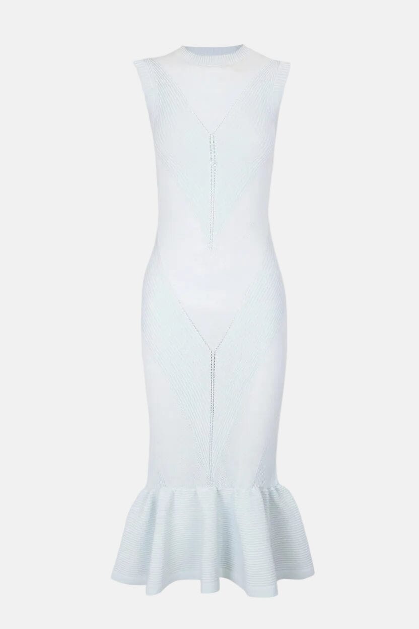 Mint Knit Dress Dresses PALOMO SPAIN 