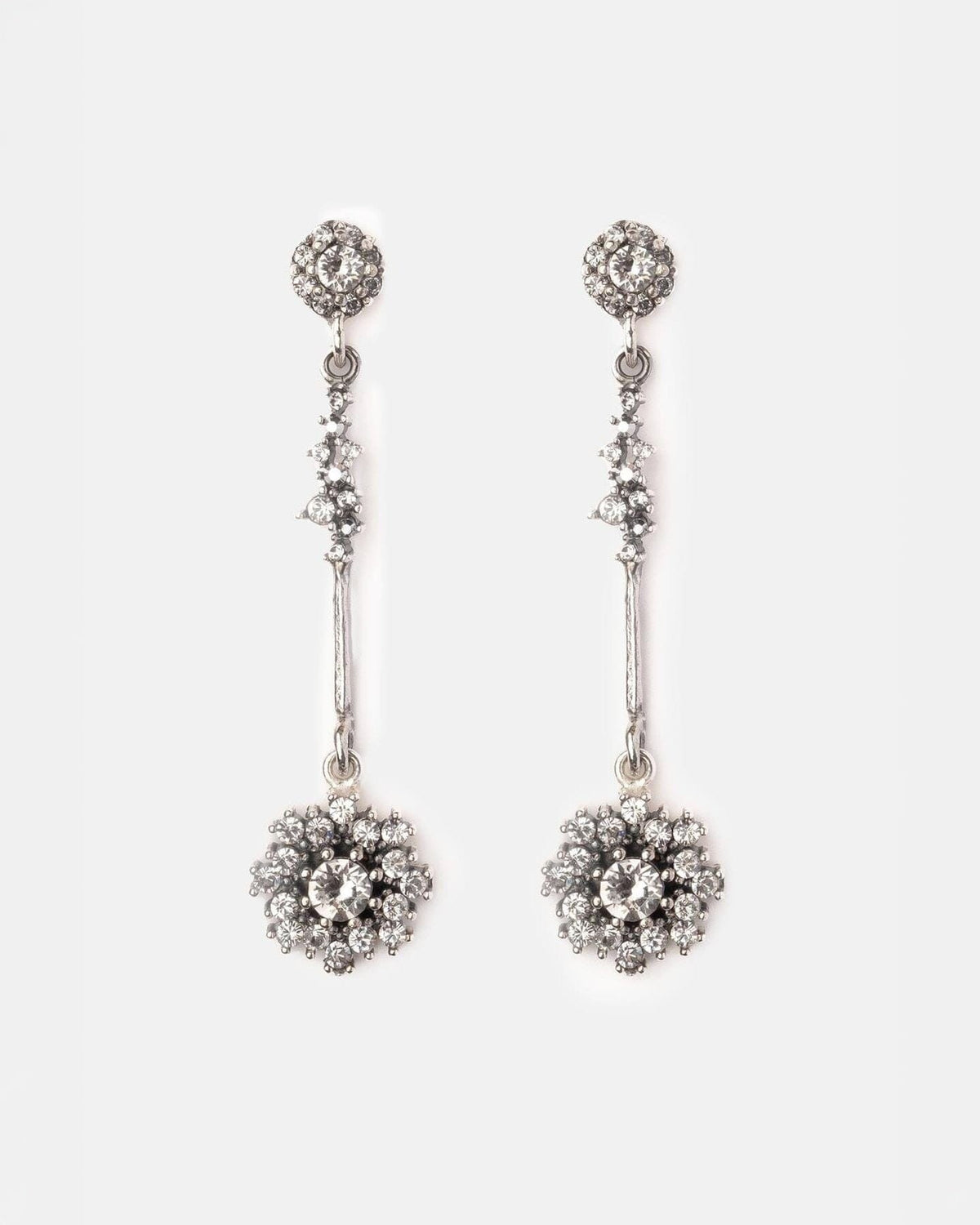 Miora silver Earrings M de Paulet 