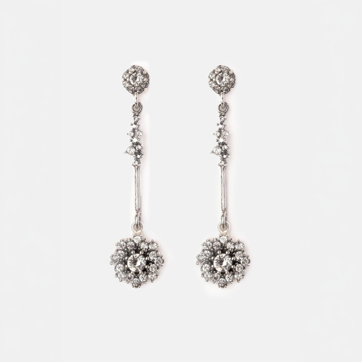 Miora silver Earrings M de Paulet 