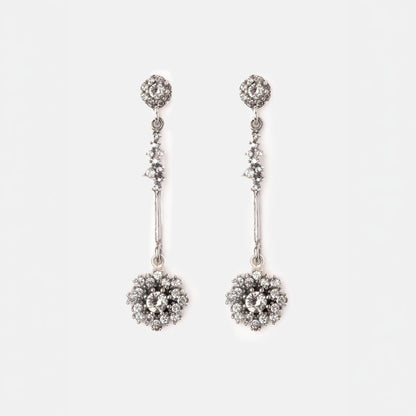 Miora silver Earrings M de Paulet 
