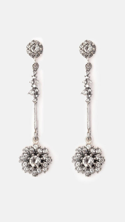 Miora silver Earrings M de Paulet 