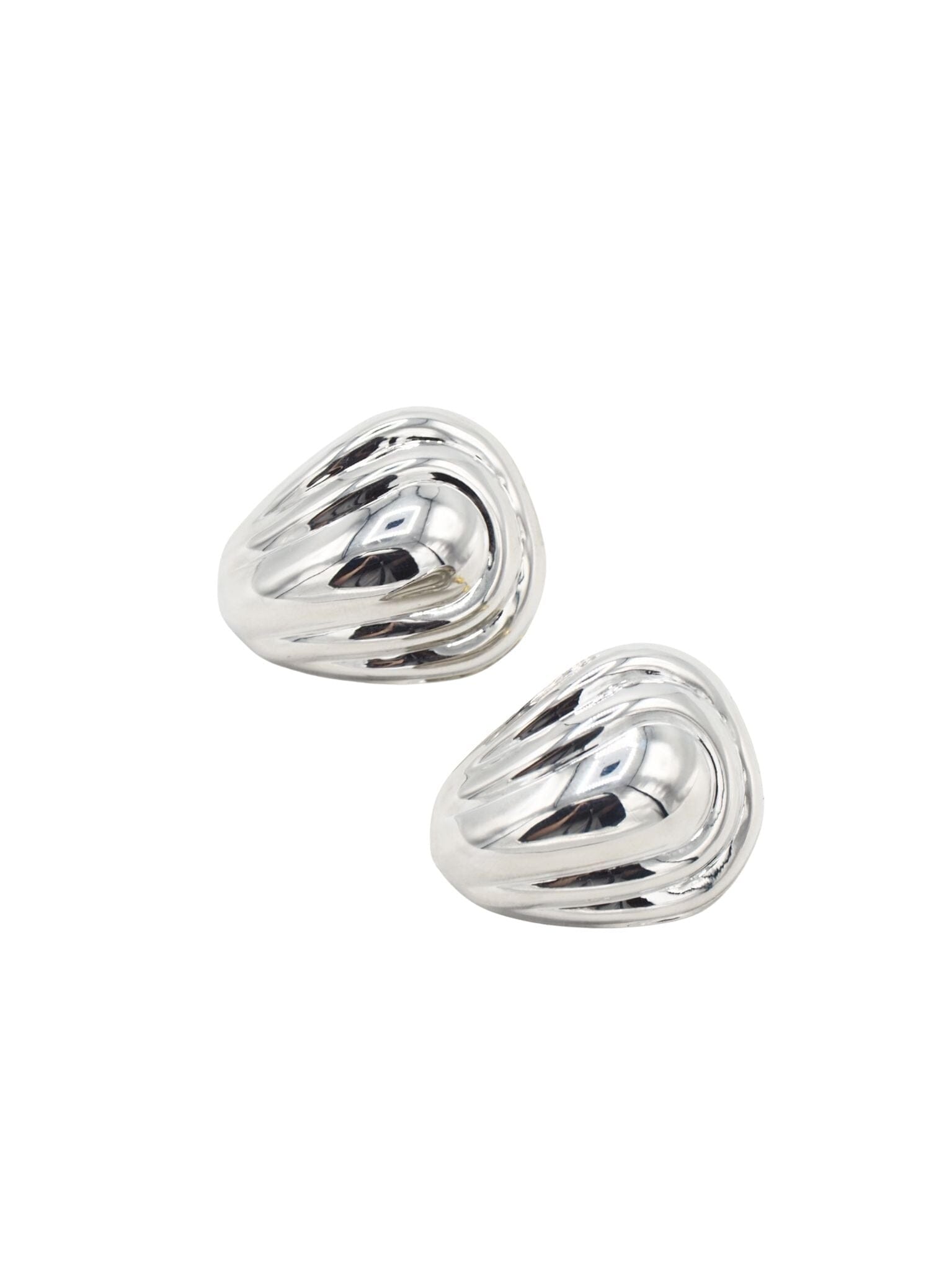 MIRROR EARRINGS Earrings Sita Nevado Silver 
