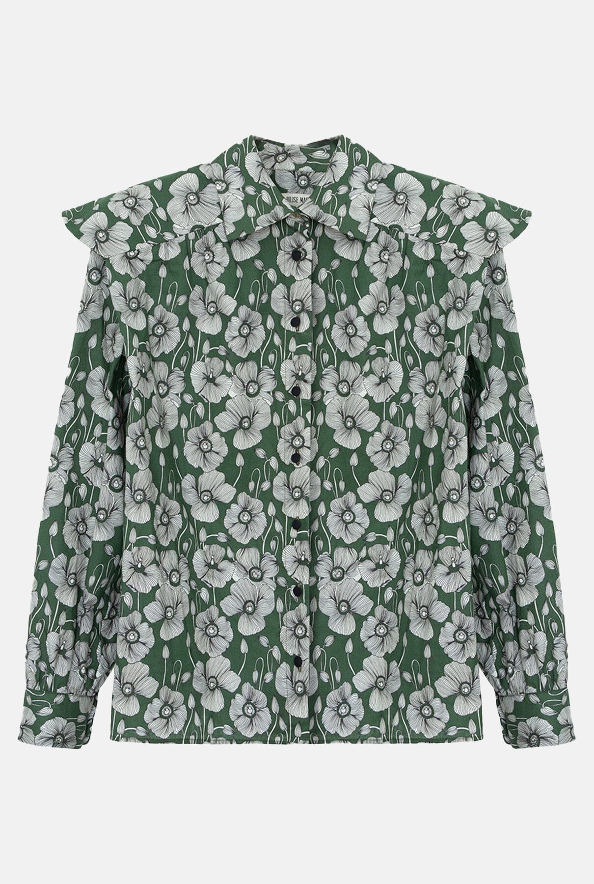 Miru Flowers Green Shirts & blouses Julise Magon 