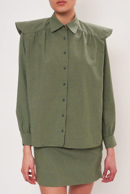 Miru Olive Shirts & blouses Julise Magon 