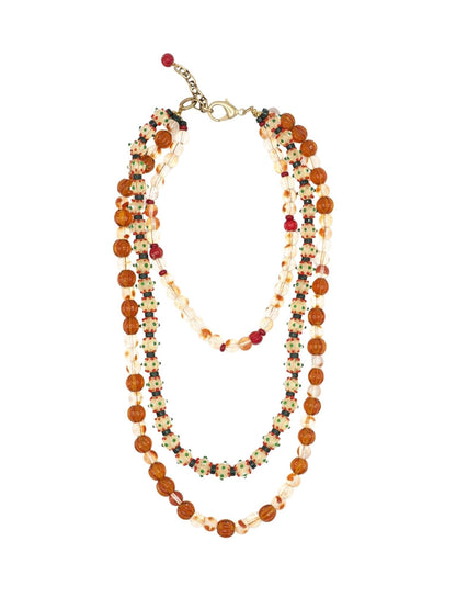 MIXED CANDY NECKLACE Necklaces Sita Nevado Orange 