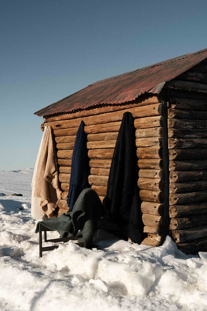 Mocha Mohair Blanket Accessories ELEVAA 