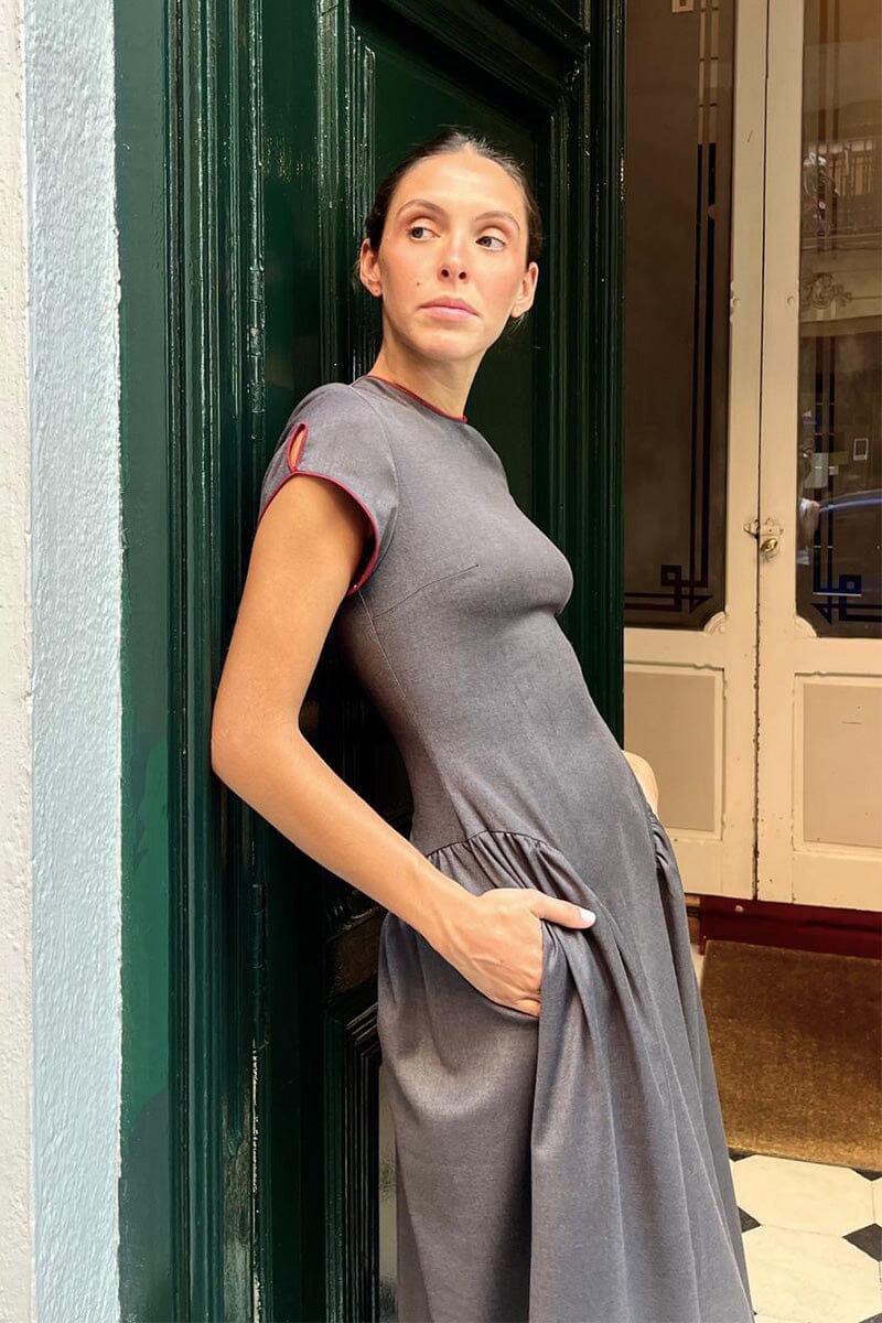 Monique Grey Dresses Amlul 