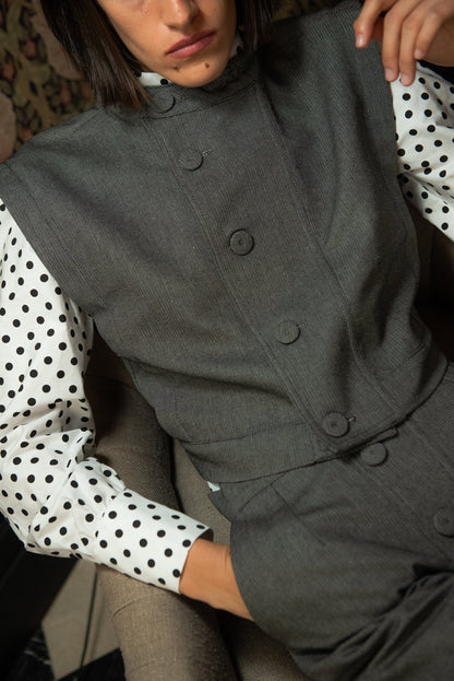 Mono '4 en 1' Valbella Gris Jumpsuits IPA BRAND 