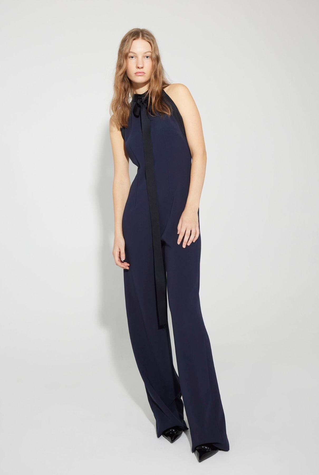 Mono de crep con lazada Jumpsuits Tot-Hom 