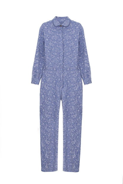 Mono Juana denim flores Monos Julise Magon 